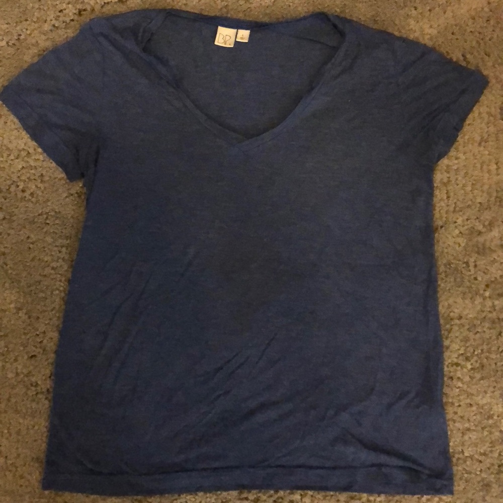 Nordstrom BP Blue V-neck